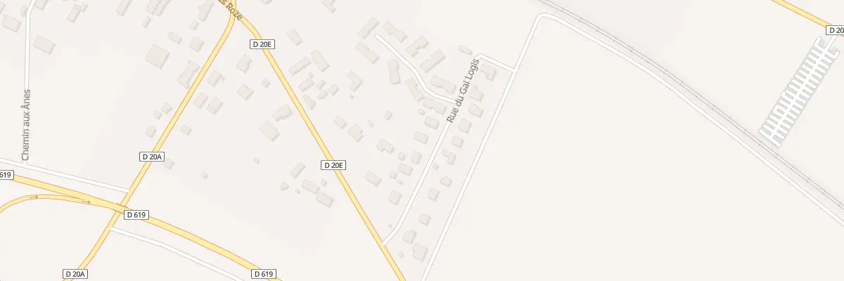 Plan du 7 Rue du Gai Logis à Châtres
