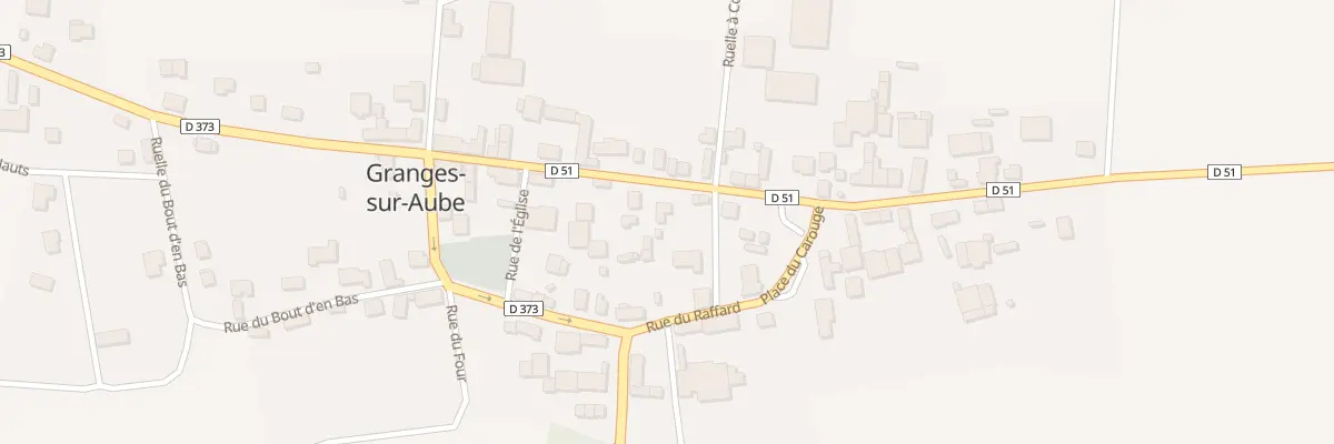 Plan du 12 Rue de la Mairie à Granges-sur-Aube