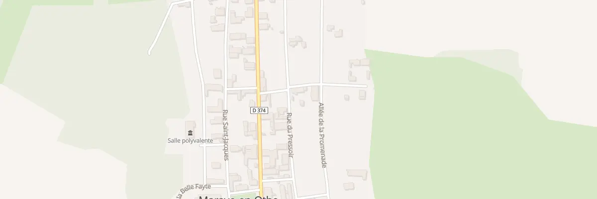 Plan du 20 Rue du Pressoir à Maraye-en-Othe