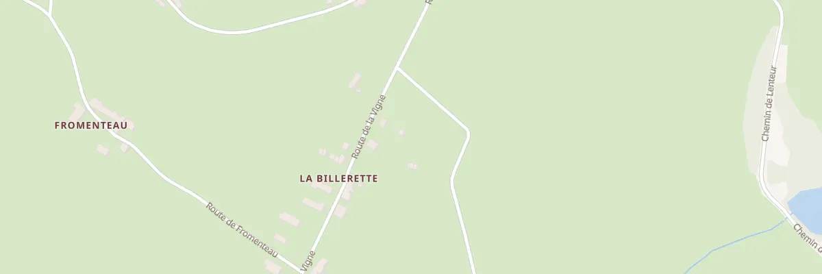 Plan du 11 Rte de la Vigne à Ternant