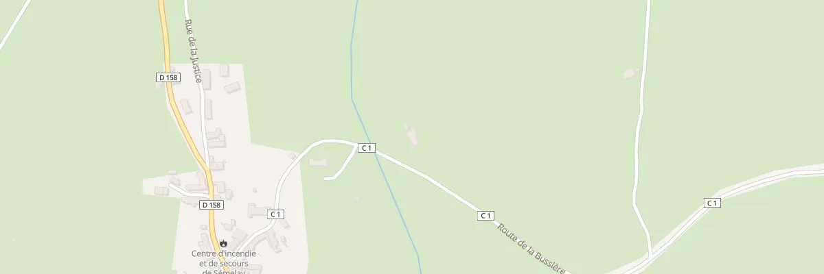 Plan du 7 Rte de la Bussière à Sémelay