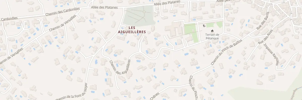 Plan du 9 Che des Aigueilleres à Montferrier-sur-Lez
