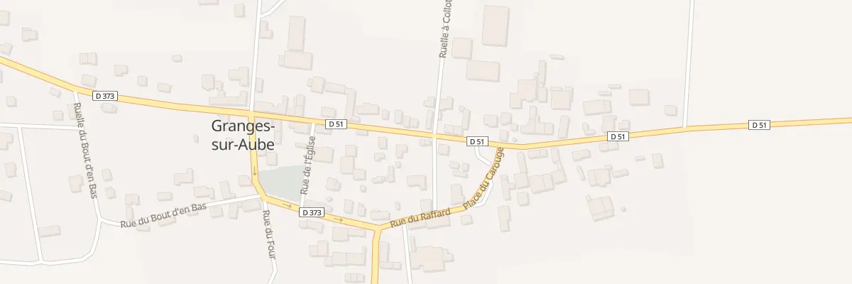 Plan du 2 Rue du Carouge à Granges-sur-Aube