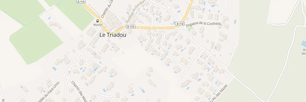 Plan du 14 Rue de la Syrah au Triadou
