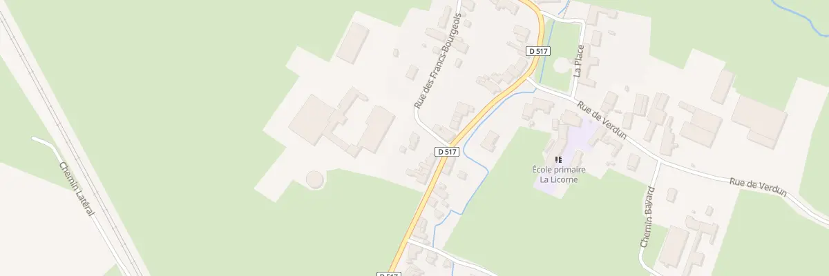 Plan du 228 Rue des Francs Bourgeois à Monceau-Saint-Waast