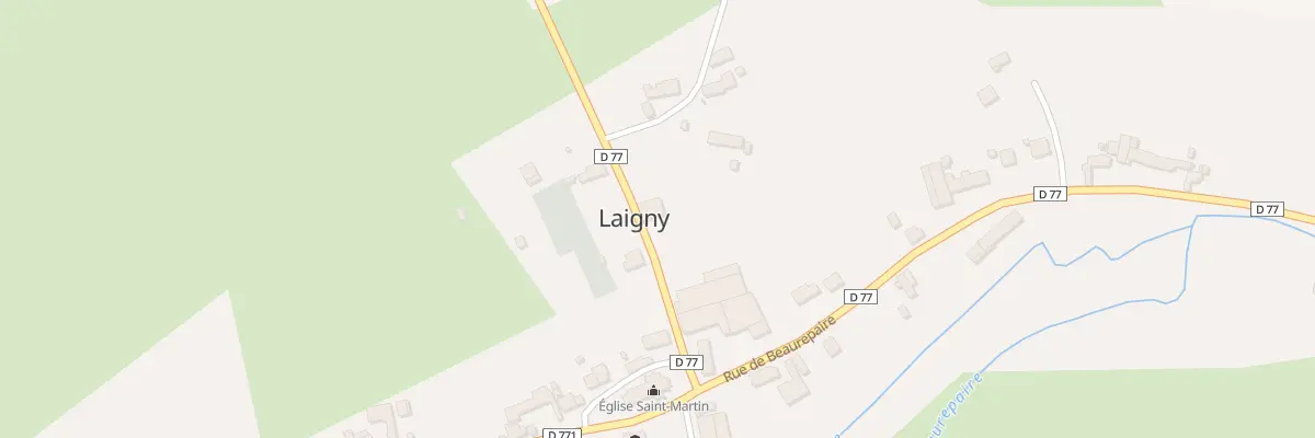 Plan du 4 Rue d’Haution à Laigny