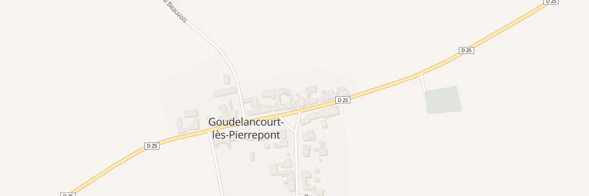 Plan du 23 Gr Gde Rue à Goudelancourt-lès-Pierrepont