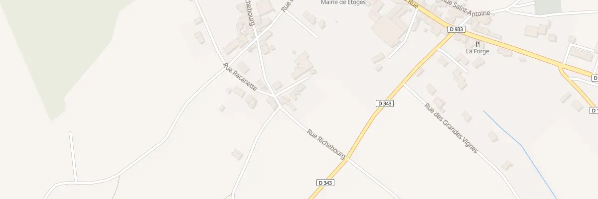 Plan du 4 Cr des Boulards à Étoges