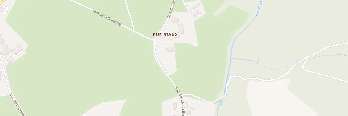 Plan du 1 Rue des Lavandières à Island