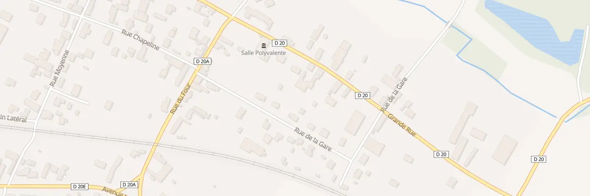 Plan du 5B Rue de la Gare à Châtres