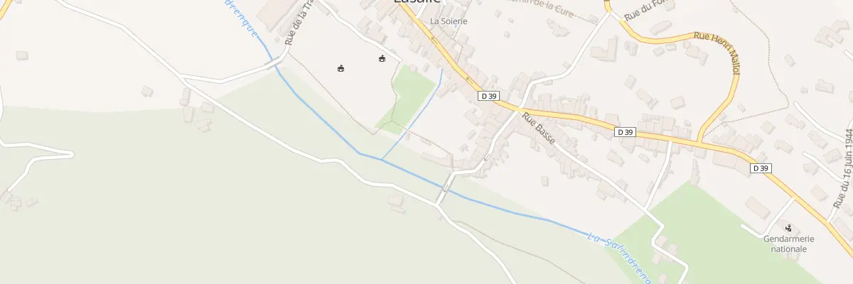 Plan du 5110 Che de la Canebière à Lasalle