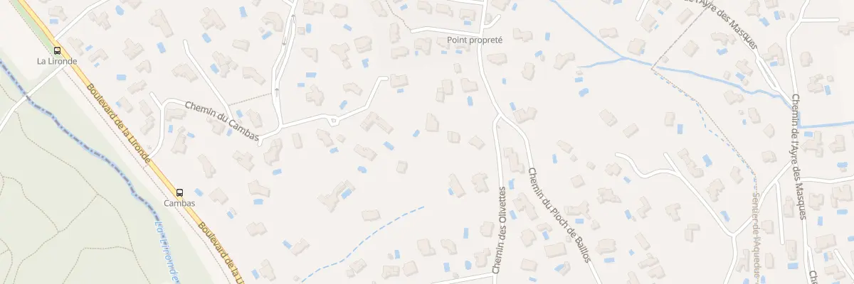 Plan du 26 Che des Olivettes à Montferrier-sur-Lez