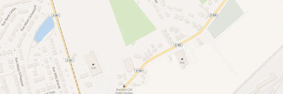 Plan du 13 Rue de Maubeuge à Valenciennes