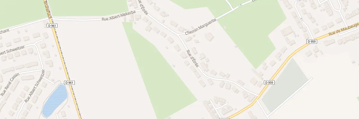 Plan du 17 Rue d’Estree à Bachant