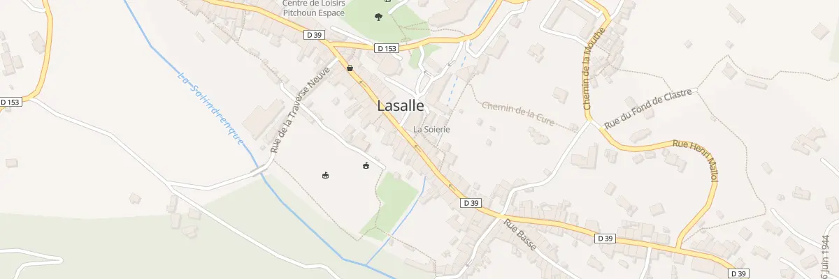 Plan du 82 Rue de la Croix à Lasalle
