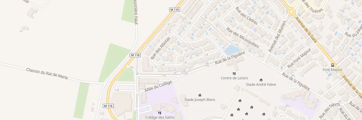 Plan du 15 Rue des Albizias à Villeneuve-lès-Maguelone