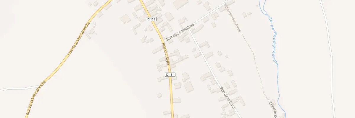 Plan du 17 Rue du Hayer à Chennegy
