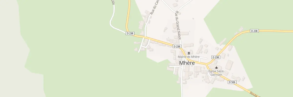 Plan du 37 Le Bourg à Mhère
