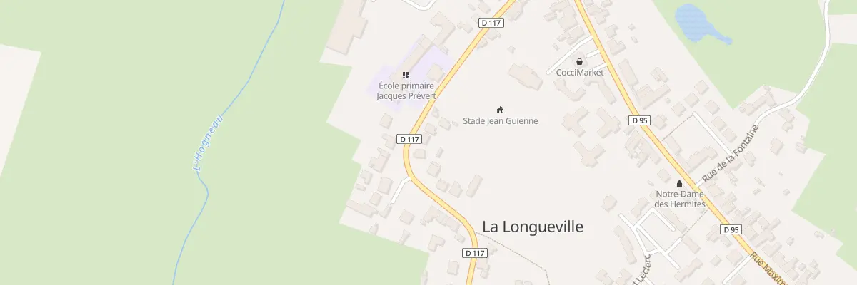 Plan du 15 Rue de la Gare à La Longueville