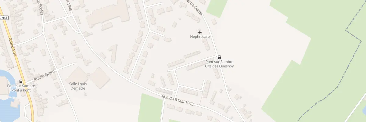 Plan du 5 Cité des Quesnoy à Pont-sur-Sambre