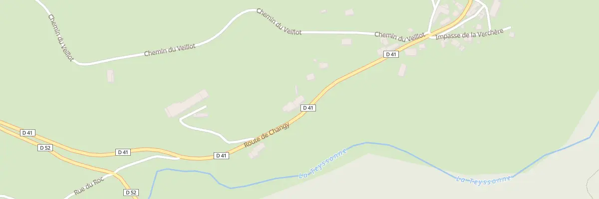 Plan du 1217 Rte de Changy à Saint-Bonnet-des-Quarts