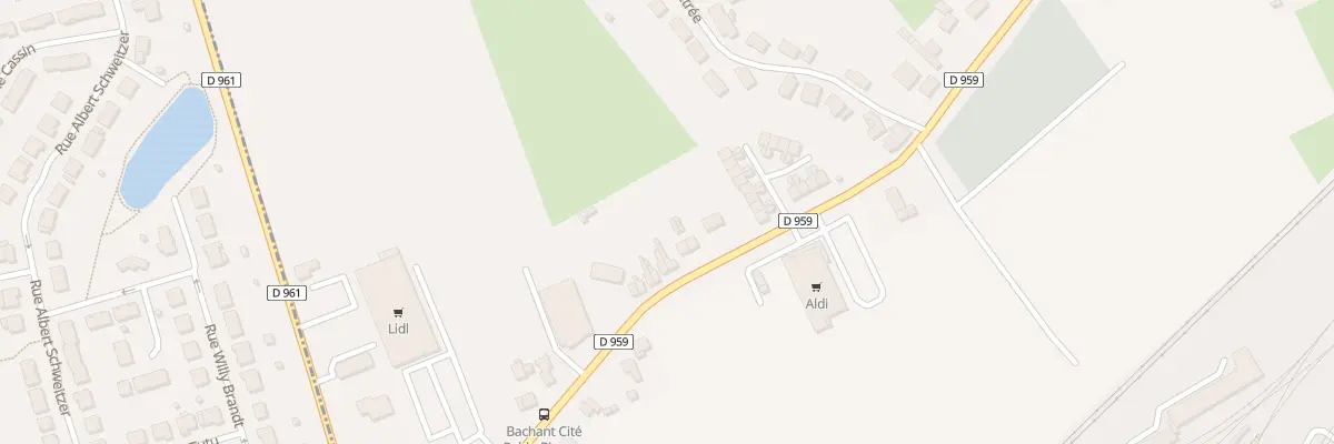 Plan du 19 Rue de Maubeuge à Bachant