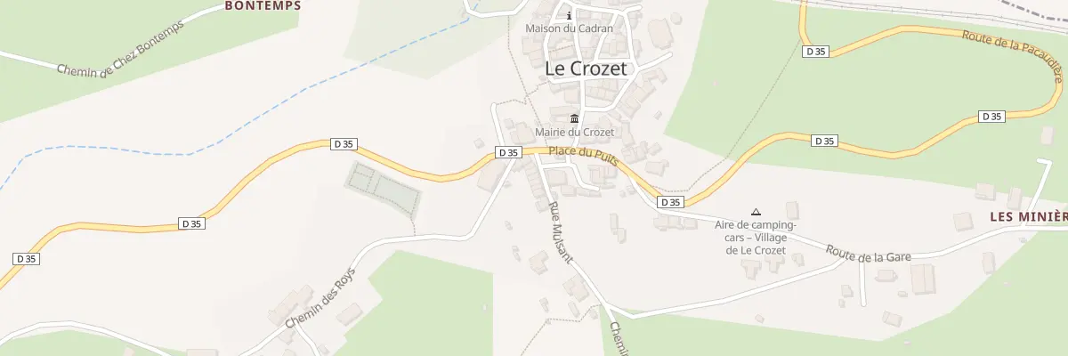 Plan du 57 Rue Mulsant au Crozet