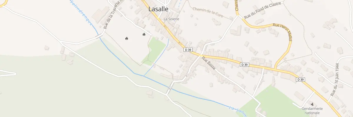 Plan du 53 Rue de la Croix à Lasalle