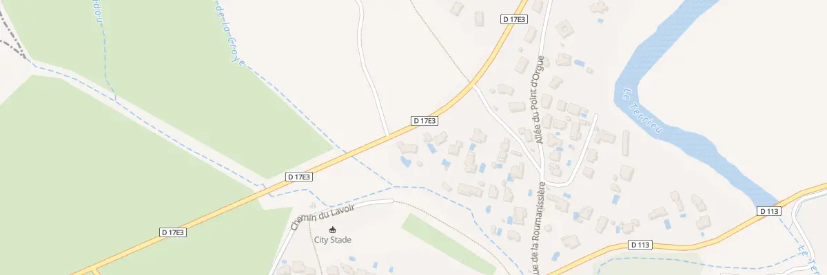 Plan du 125 Che de St Jean de Cuculles au Triadou