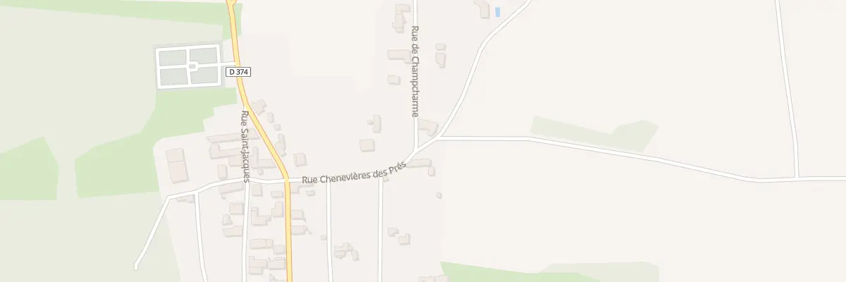 Plan du 4 Rue Chenevieres des Pres à Maraye-en-Othe