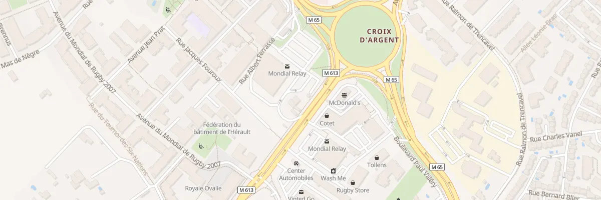 Plan du 1716 Av de Toulouse à Montpellier