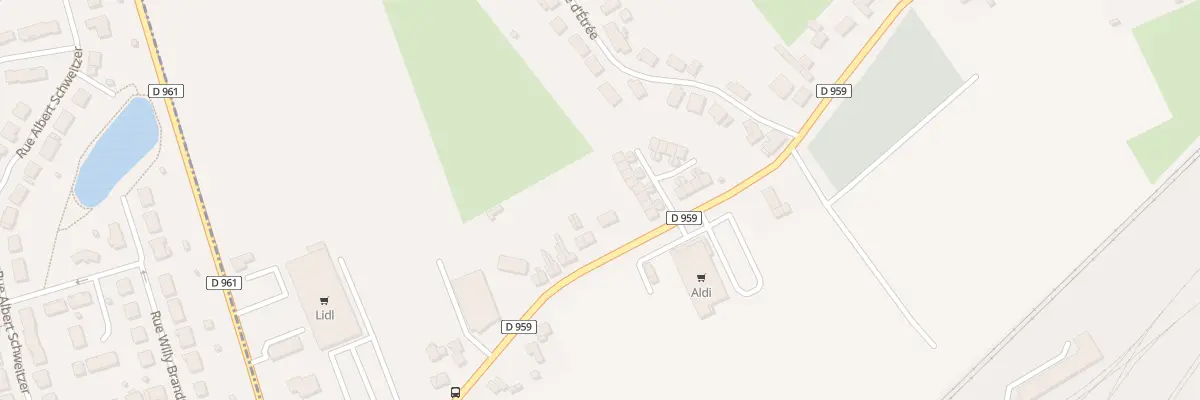 Plan du 23 Rue de Maubeuge à Bachant