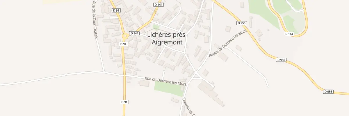 Plan du 18 Rue de l’Eglise à Lichères-près-Aigremont