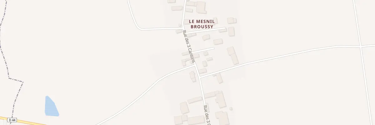 Plan du 5 Rue des 3 Cantons à Broussy-le-Grand