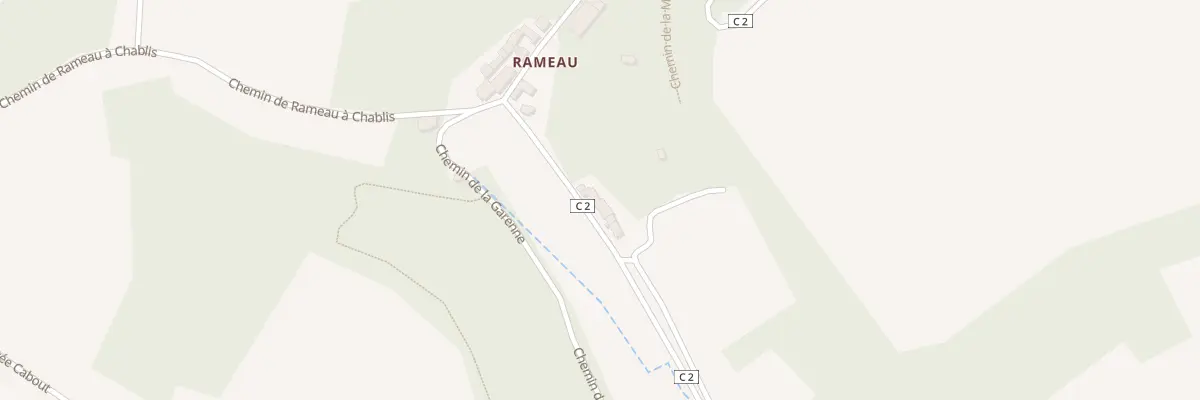 Plan du 109 Rameau à Collan