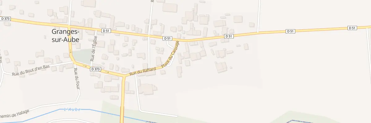 Plan du 6 Pl du Carouge à Granges-sur-Aube