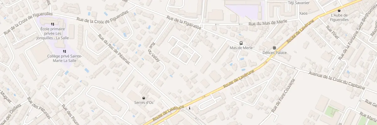 Plan du 54B Rue de la Figairasse à Montpellier