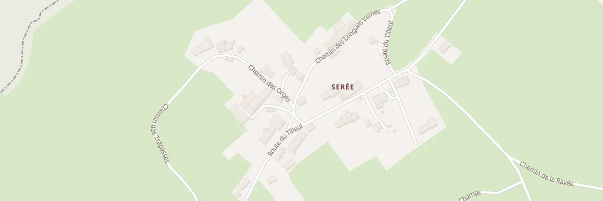 Plan du 13 Rte de Tilleul à Saint-André-en-Morvan