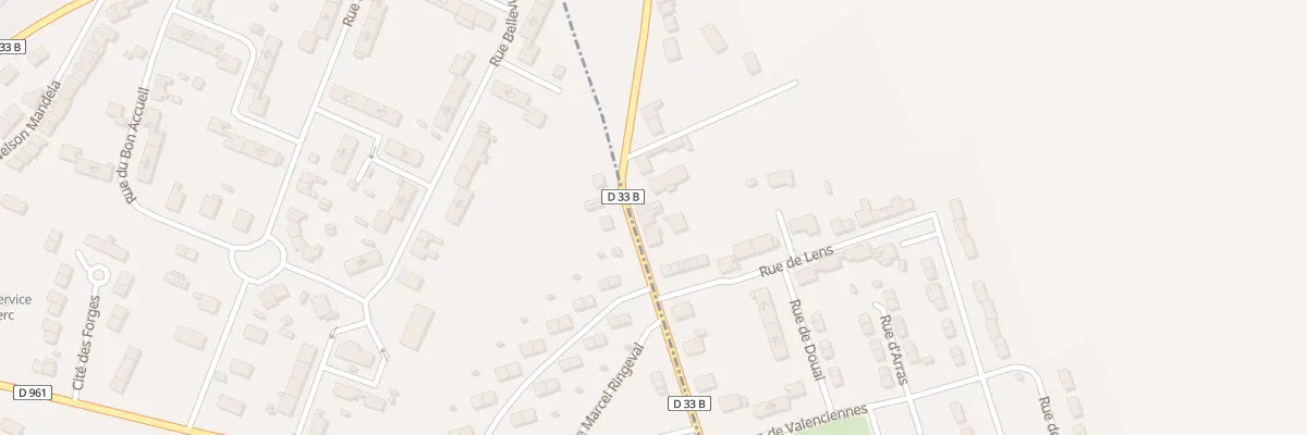 Plan du 32 Rue de Gussignies à Bachant