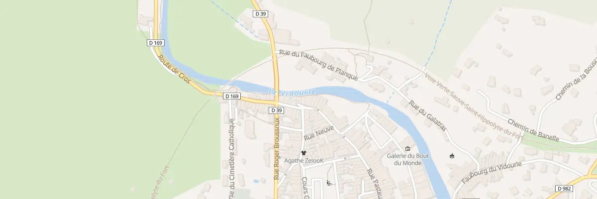 Plan du 39 Rue Capdeville à Saint-Hippolyte-du-Fort
