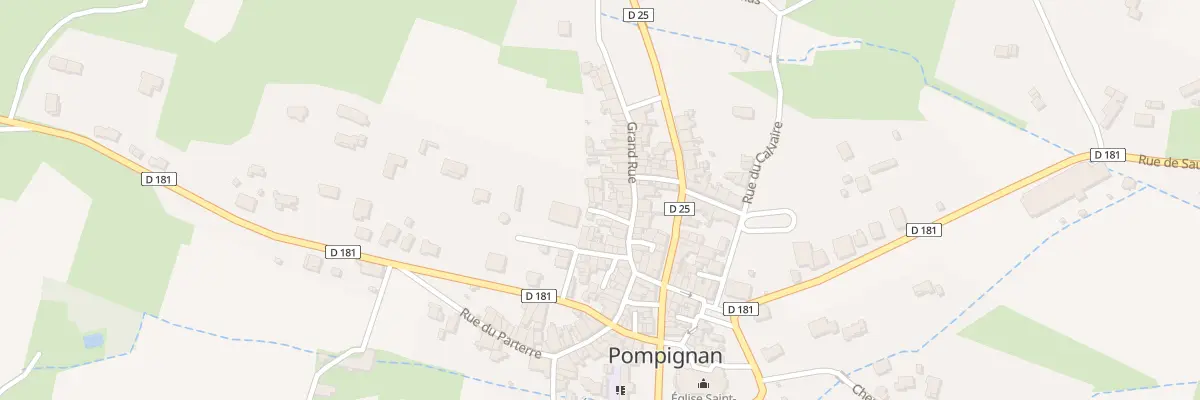 Plan du 5199 Imp du Perrier à Pompignan