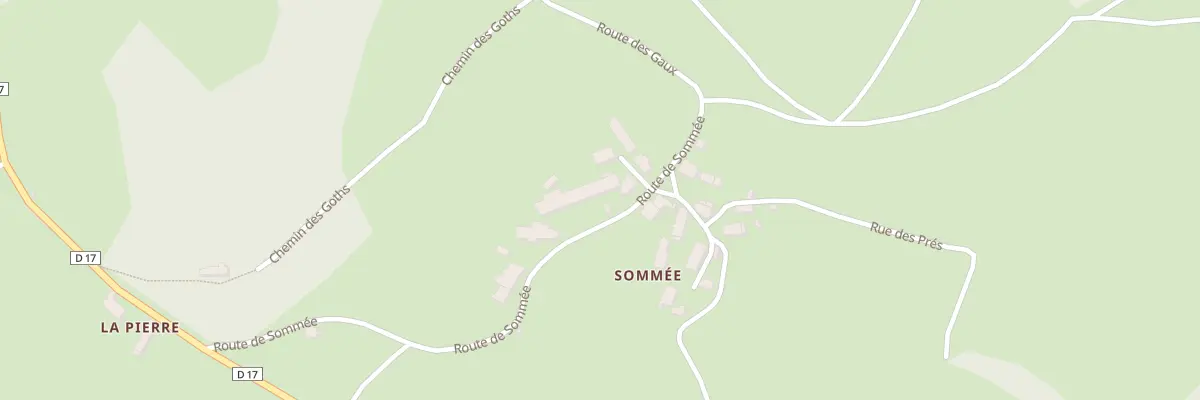 Plan du 92 Sommee à Lormes