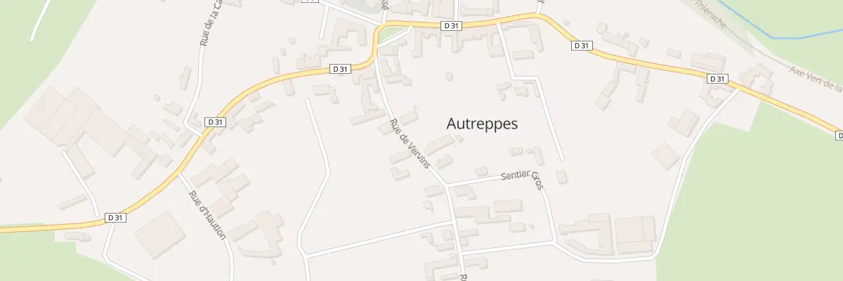 Plan du 7 Rue de Vervins à Autreppes