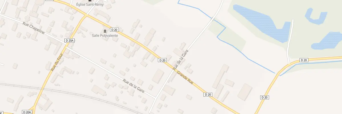 Plan du 10 Gr Grande Rue à Châtres
