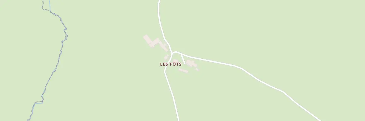 Plan du 2 Les Fots à Cherier