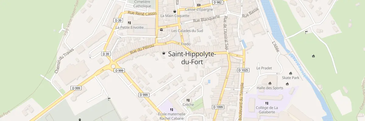Plan du 10B Pl de la Canourgue à Saint-Hippolyte-du-Fort