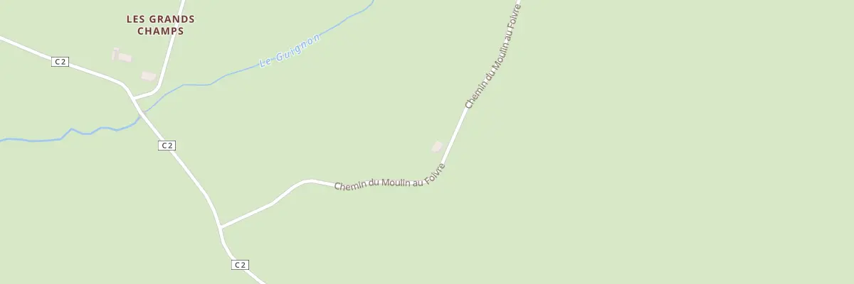 Plan du 295 Che du Moulin au Foivre à Sermages