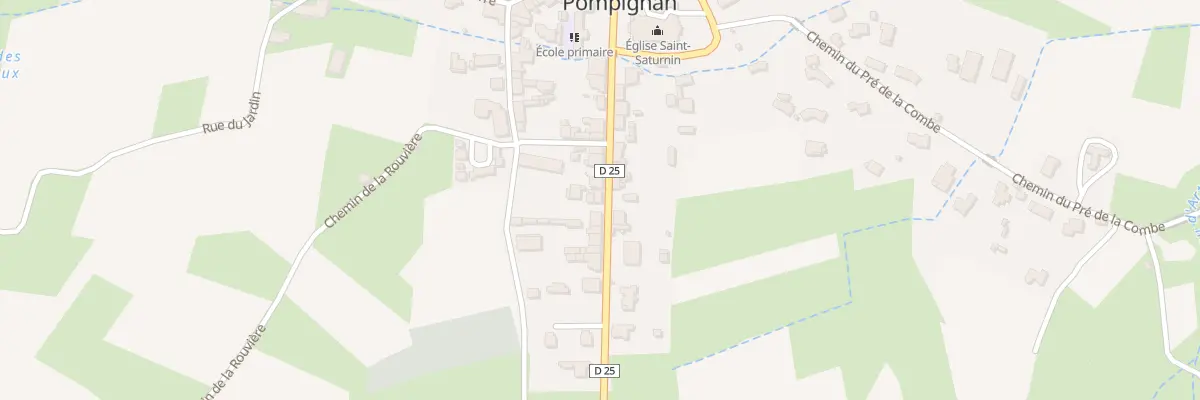 Plan du 5137 Rue Principale à Pompignan