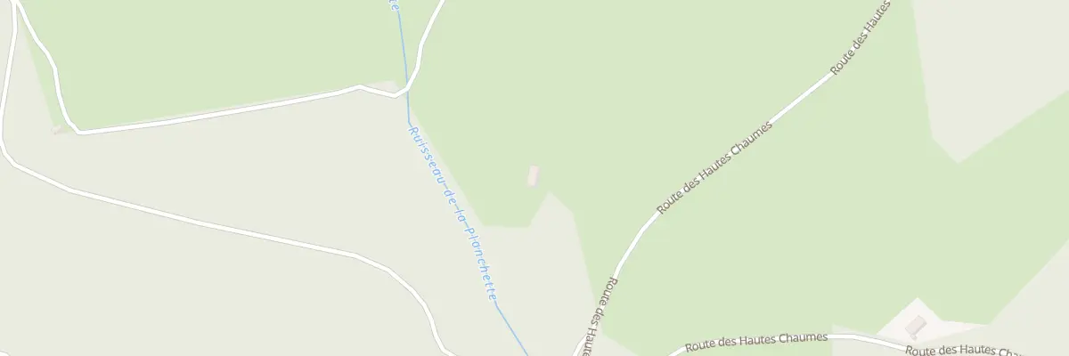 Plan du 1074 Rte des Hautes Chaumes à Sauvain