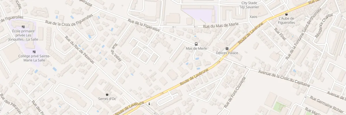 Plan du 68B Rue de la Figairasse à Montpellier